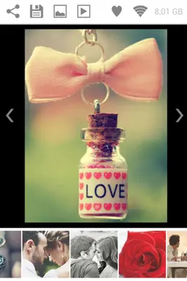 Romantic Love Pics android App screenshot 6